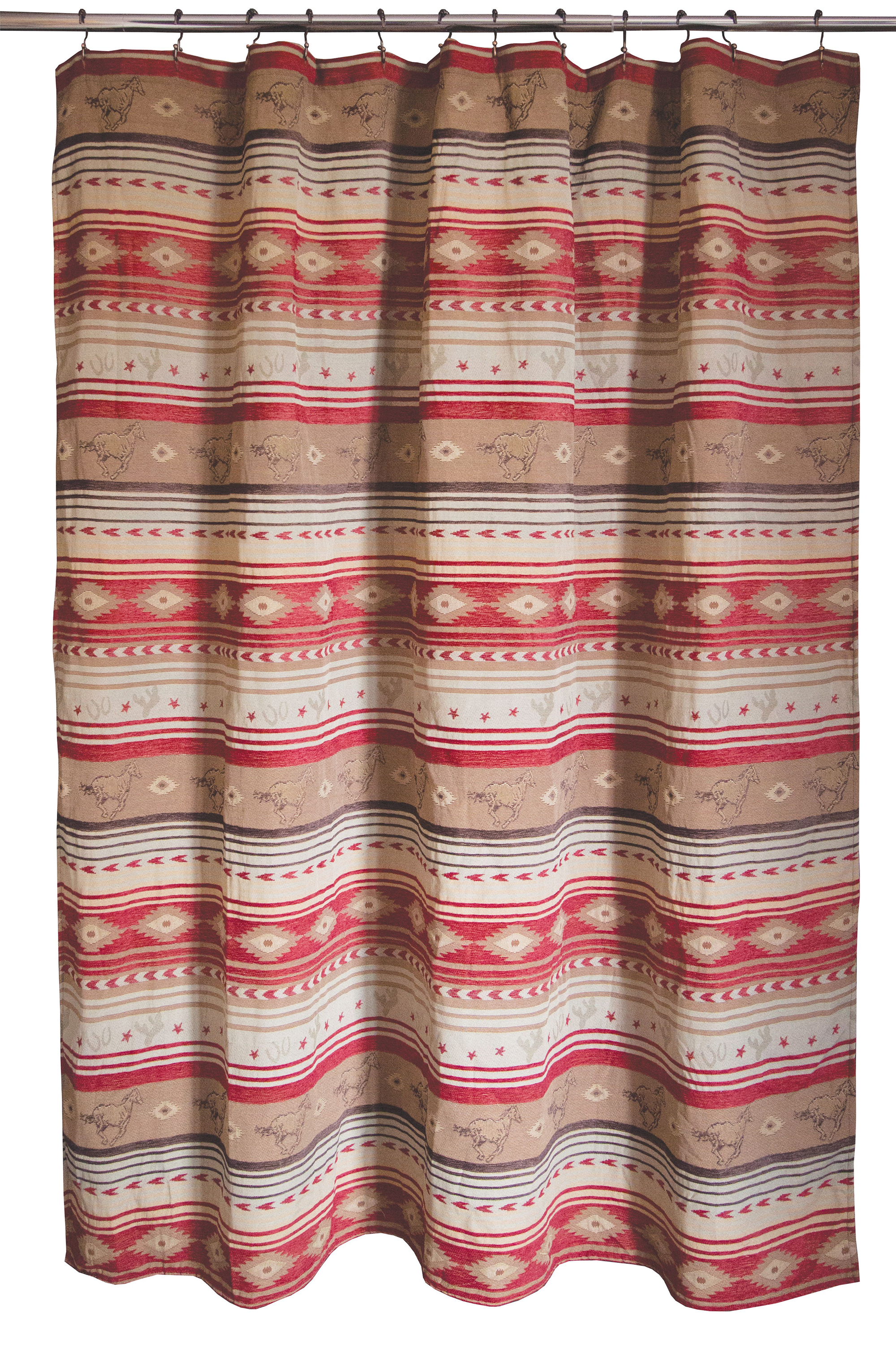 Carstens Inc. Flying Horse Shower Curtain Cabela's